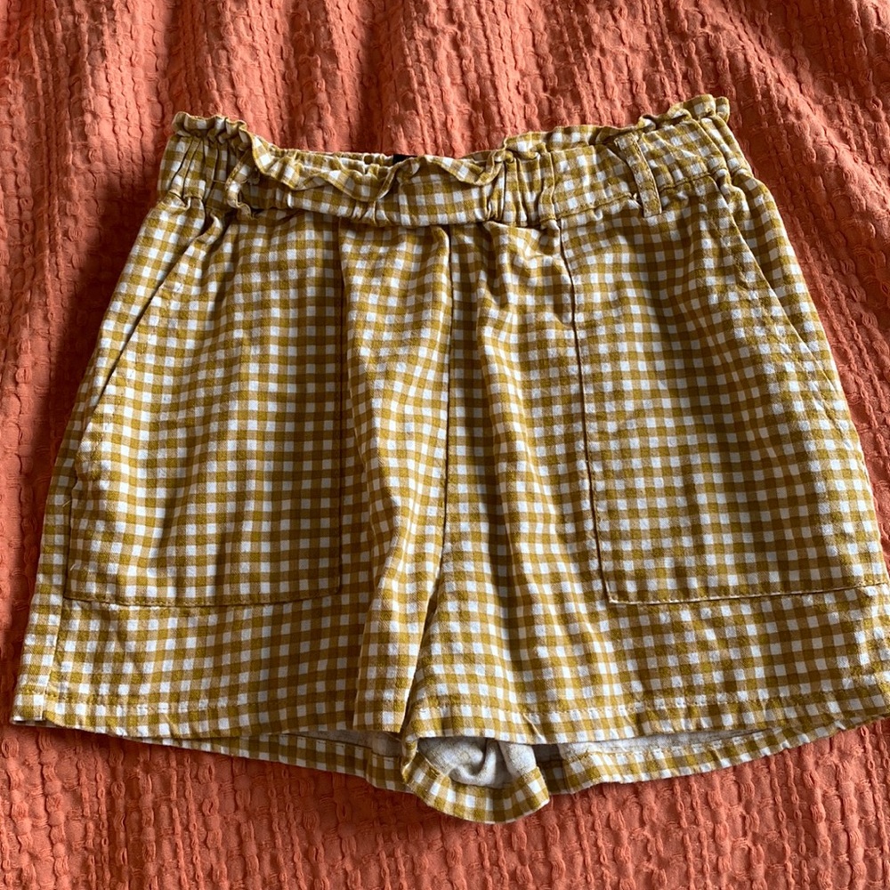 Yellow shorts